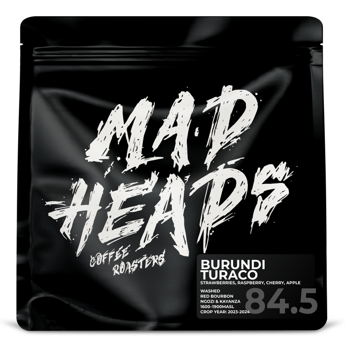 MAD HEADS COFFEE ROASTERS | Burundi Turaco washed 250g | Espresso