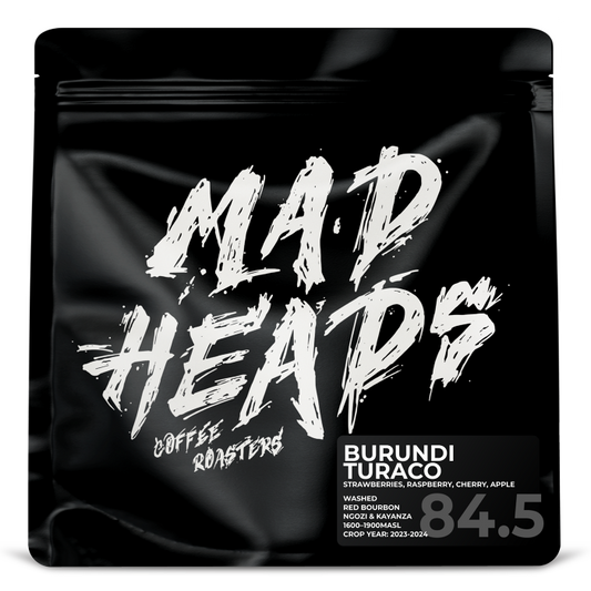 MAD HEADS COFFEE ROASTERS | Burundi Turaco washed 250g | Espresso