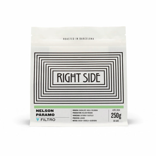 RIGHT SIDE COFFEE | Colombia Nelson Paramo washed 250g | Filter